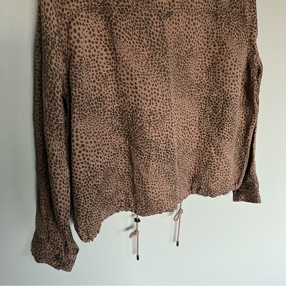 NWOT Rails Tennessee Jacket Tawny Spots Brown Casual Women’s Large - Picture 14 of 14
